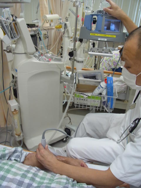 臨床工学科透析CAPDの例写真